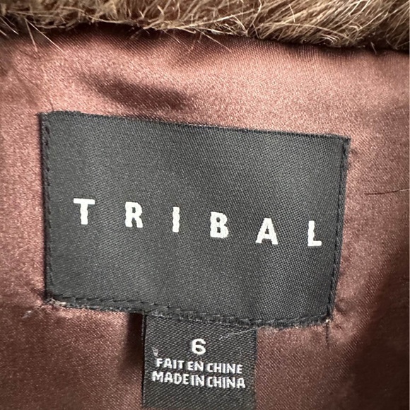 TRIBAL | Faux Fur Vest - Picture 2 of 2